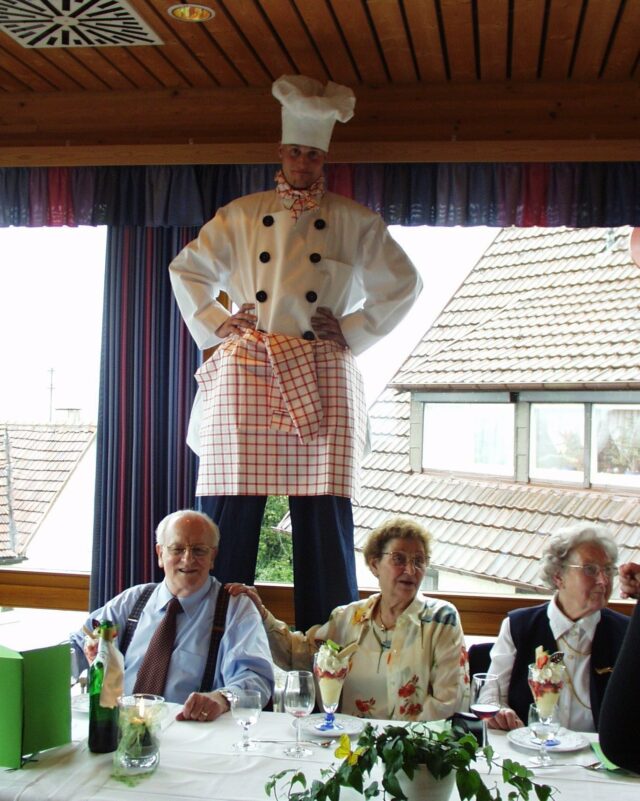 Mister Big als Koch